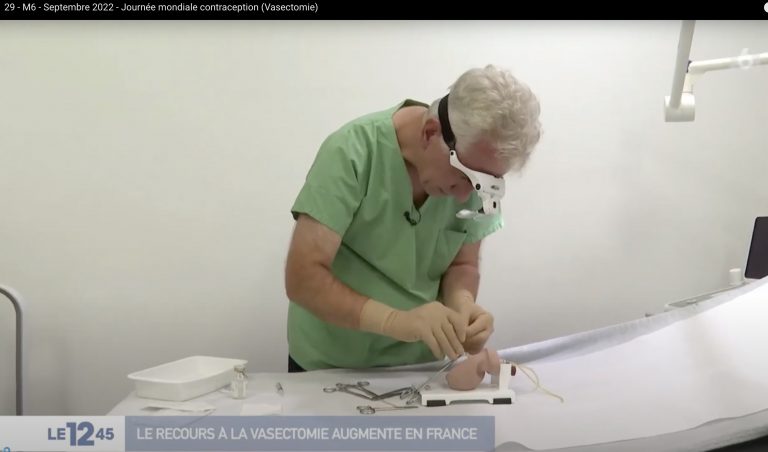 Vasectomie Hupertan M6 Journee Mondiale Contraception 26 septembre 2022 768x452